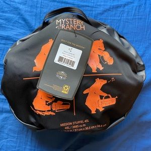 Mystery ranch stuffed 45l